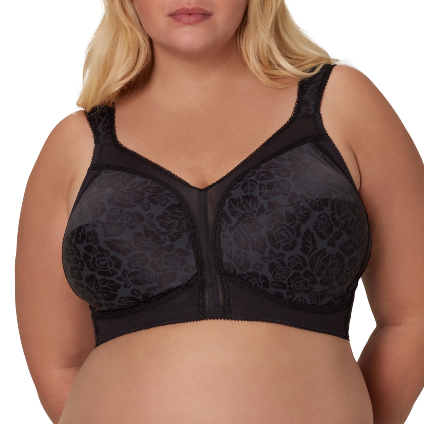 Women's 18 Hour Full-Coverage Comfort-Strap Wireless Bra